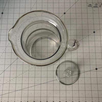Silver Band Pitcher