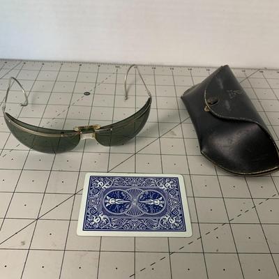 Vintage Sunglasses with Case