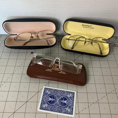 Glasses with Cases - 1