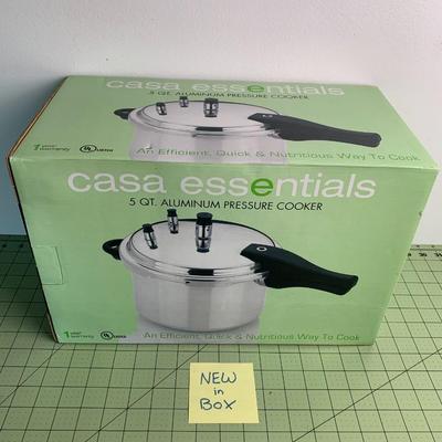 5QT Aluminum Pressure Cooker