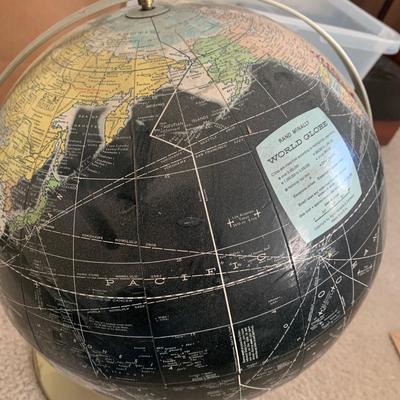 Rand McNally World Globe