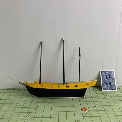 Black & Yellow Ship