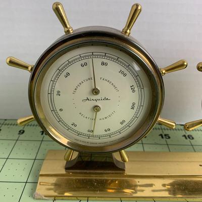 Nautical Thermometer and Barometer