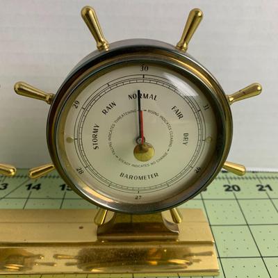Nautical Thermometer and Barometer
