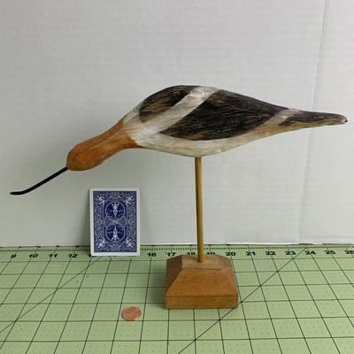 Wooden Bird Sculpture