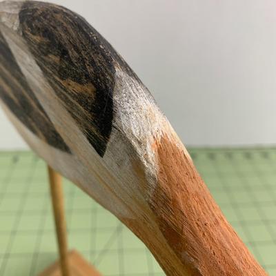 Wooden Bird Sculpture