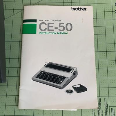 Vintage Brother Electronic Typewriter CD-50