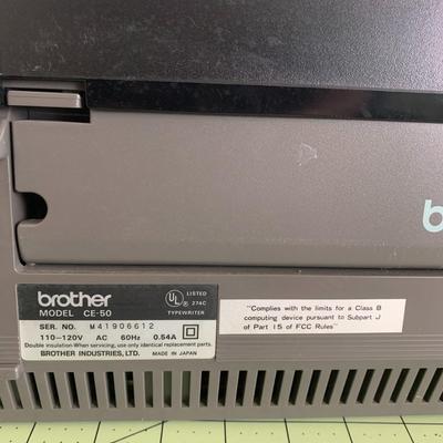 Vintage Brother Electronic Typewriter CD-50