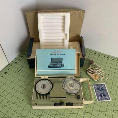 Vintage 4 Transistor Tape Recorder
