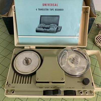 Vintage 4 Transistor Tape Recorder
