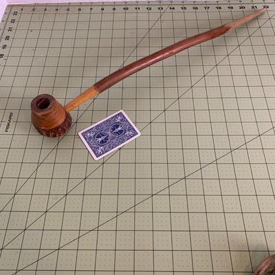 Wooden Carved Pipe