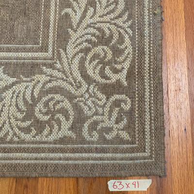 Beige Indoor/Outdoor Rug