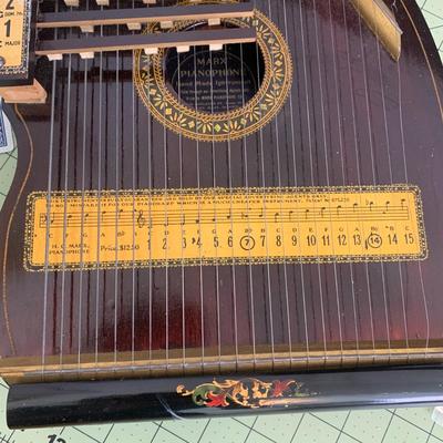 Vintage Marx Pianophone Harp Set