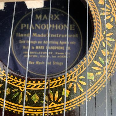 Vintage Marx Pianophone Harp Set