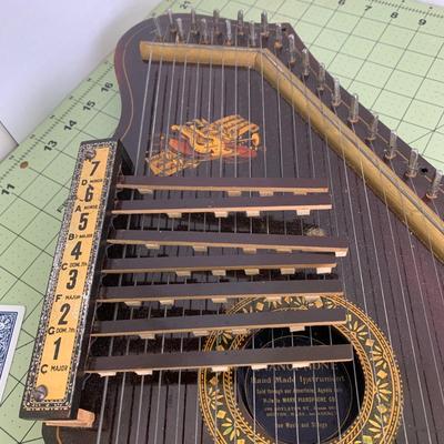 Vintage Marx Pianophone Harp Set