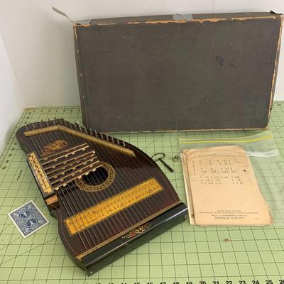 Vintage Marx Pianophone Harp Set