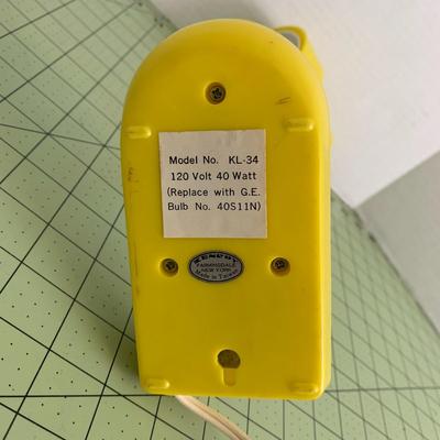 Vintage Yellow Desk Lamp