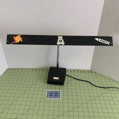 Long Black Desk Lamp