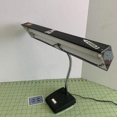 Long Black Desk Lamp