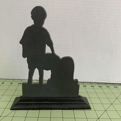 Child with Toy Pup Art
