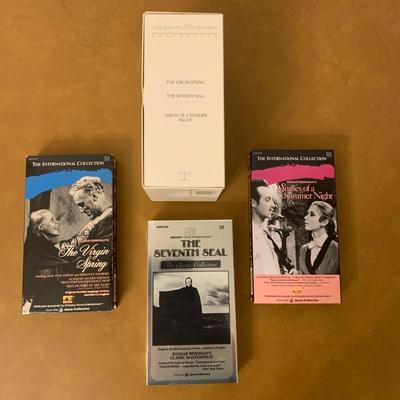 Bergman VHS Movie Bundle
