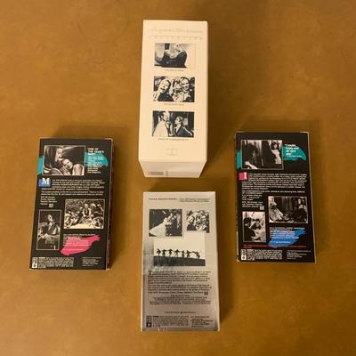 Bergman VHS Movie Bundle
