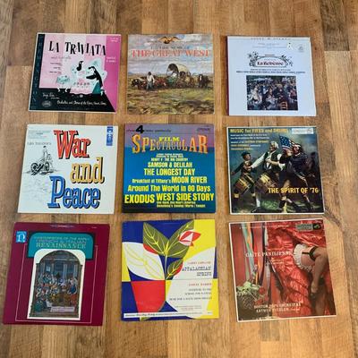 Historical Music Record Bundle