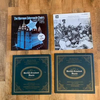 The Mormon Tabernacle Choir Record Bundle