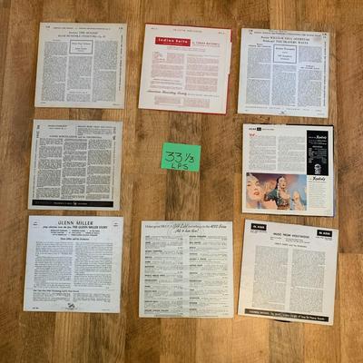 Orchestra 33 1/3 LP's Record Bundle