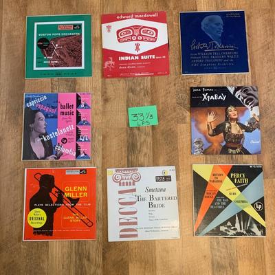 Orchestra 33 1/3 LP's Record Bundle