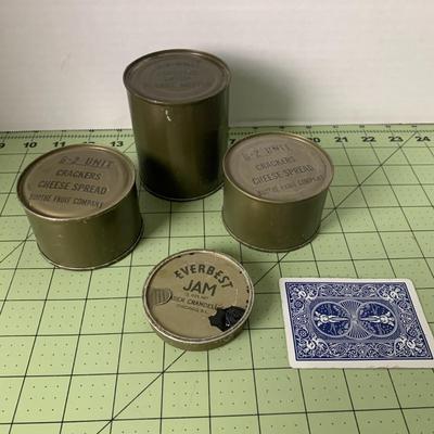 Unopened Vintage Rations B-2 Unit Canned Food