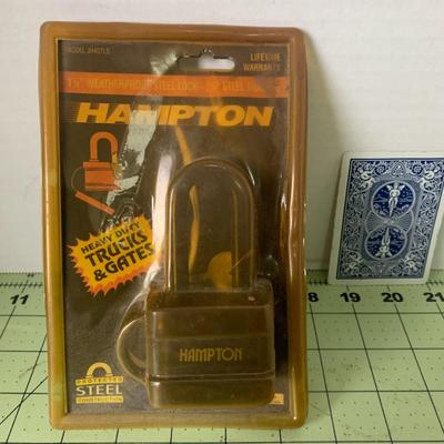 Hampton Steel Lock