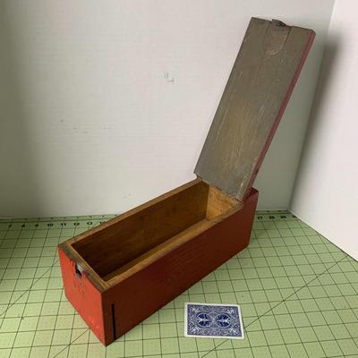 Red Wooden Box