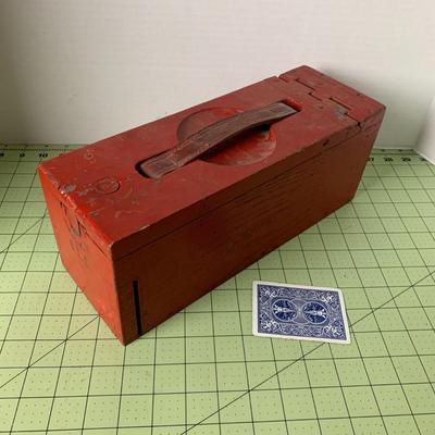 Red Wooden Box