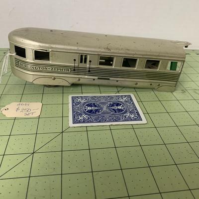 Vintage Metal American Flyer US Mail Train