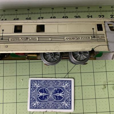 Vintage Metal American Flyer US Mail Train