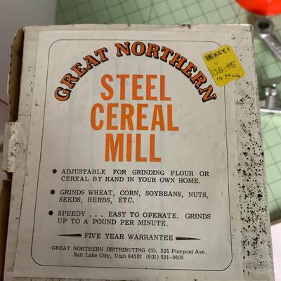Steel Cereal Mill - Strainer and Juicer