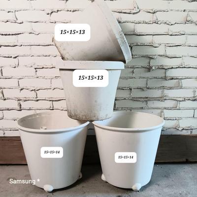 White Planter Pots