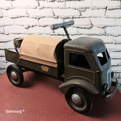 Ride 'Em Keystone Toy - US Army Metal Truck
