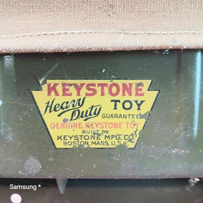 Ride 'Em Keystone Toy - US Army Metal Truck