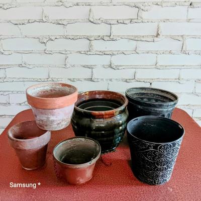 Small Variety of Planter Pots