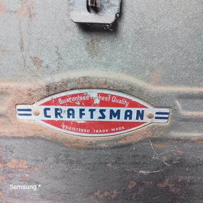 Craftsman Tool Box with Tools