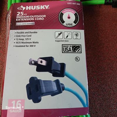 25FT Extension Cord and Tools