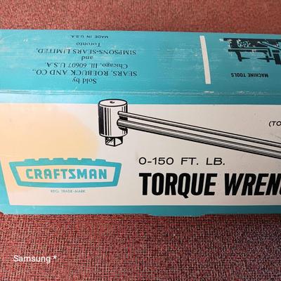 Craftsman Torque Wrench
