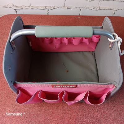 Pink Craftsman Tool Bag