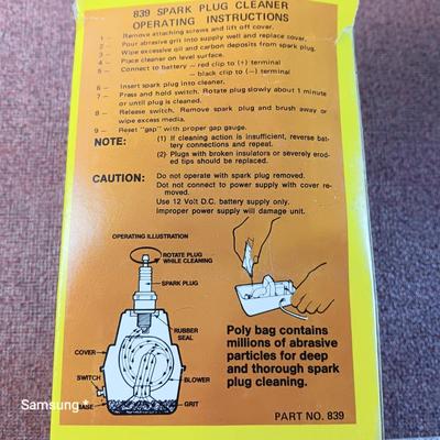 Air Compressor & Spark Plug Cleaner