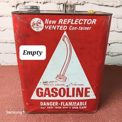 Vintage Metal Gas Can