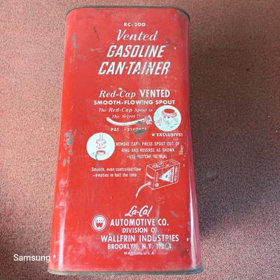 Vintage Metal Gas Can