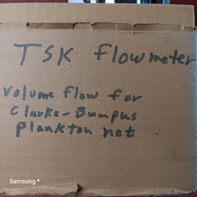 TSK Flowmeter - Volume Flow for Plankton Net
