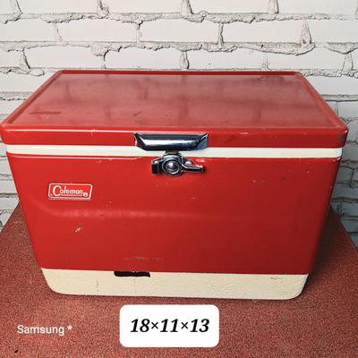 Vintage Coleman Cooler
